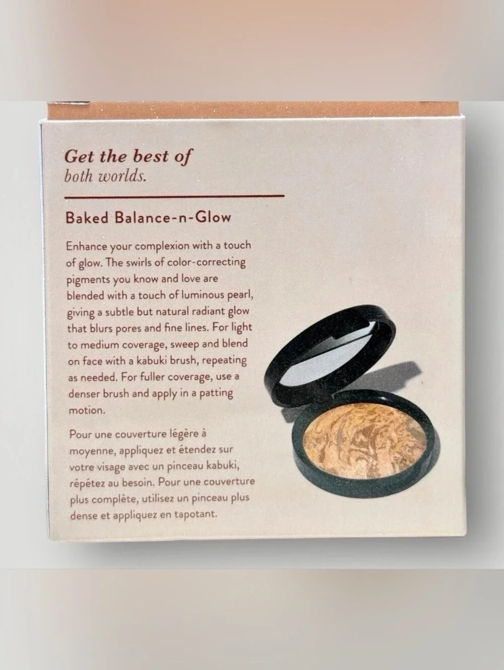 NIB Laura Geller Baked Balance-N-Glow Illuminating Foundation Medium 0.28 oz